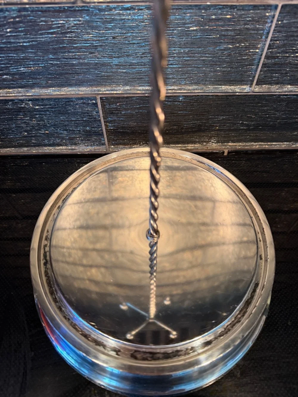 Pottery Barn Silver Polished Display Cloche Jewelry Stand Necklace Hanger Holder